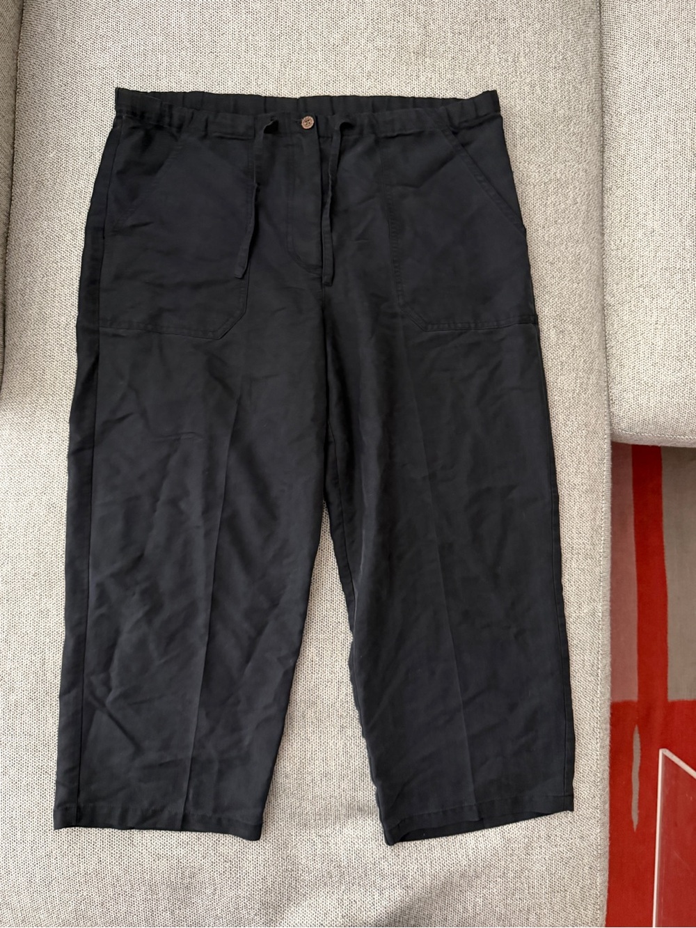 Havana jacks cafe Black Relaxed Fit Casual Pants